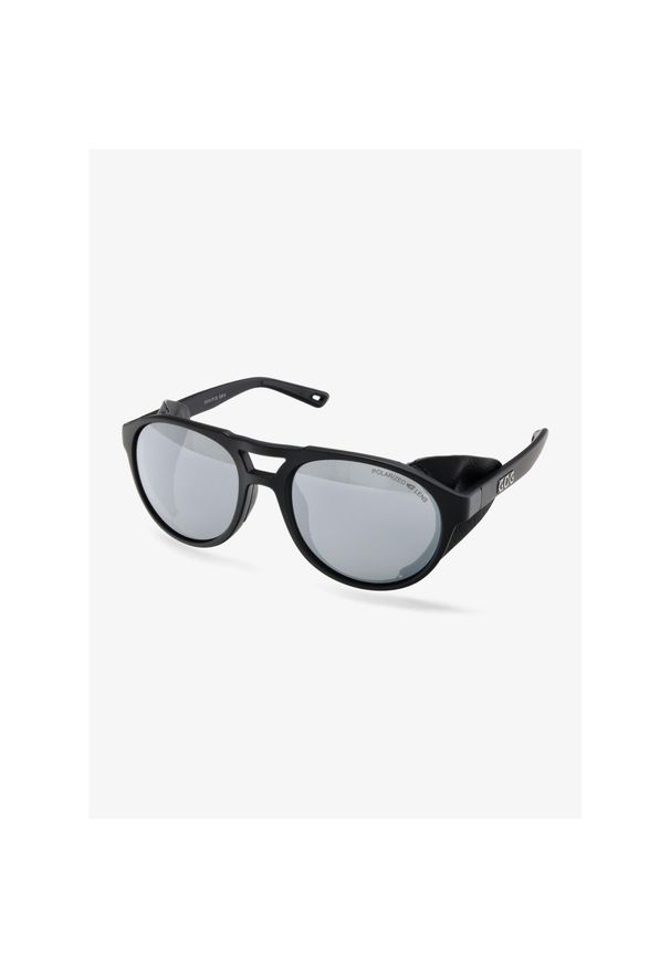 Okulary lodowcowe GOG Nanga - matt black/silver mirror. Kolor: czarny