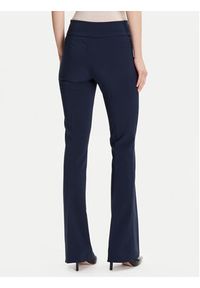 Rinascimento Spodnie materiałowe CFC0125318003 Granatowy Flare Fit. Kolor: niebieski. Materiał: syntetyk #3