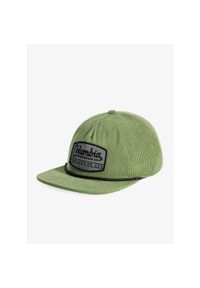columbia - Czapka z daszkiem Columbia Packsaddle Corduroy Snap Back - canteen/csc tracks. Kolor: zielony. Sezon: zima