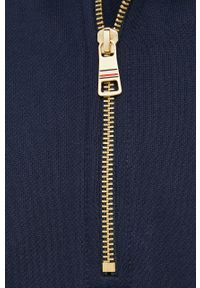 TOMMY HILFIGER - Tommy Hilfiger bluza bawełniana ICON męska kolor granatowy z aplikacją. Okazja: na co dzień. Kolor: niebieski. Materiał: bawełna. Długość: krótkie. Wzór: aplikacja. Styl: casual