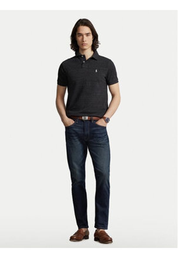 Polo Ralph Lauren Polo Classics 710536856031 Szary Slim Fit. Typ kołnierza: polo. Kolor: szary. Materiał: bawełna