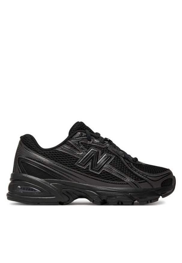 New Balance Sneakersy U740BO2 W Czarny. Kolor: czarny. Materiał: skóra