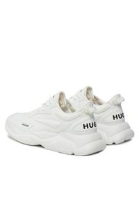 Hugo Sneakersy Leon Runn 50512717 Biały. Kolor: biały