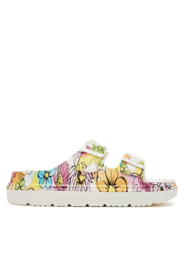 Klapki Laura Vita. Wzór: kolorowy