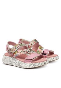 Laura Vita Sandały Nikito 19 Różowy. Kolor: różowy. Materiał: skóra #5