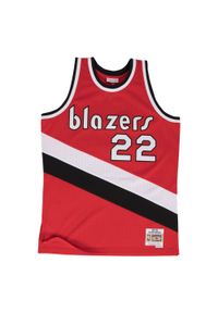 Mitchell & Ness - Koszulka NBA Portland Trailblazers Swingman Clyde Drexler. Kolor: czarny, czerwony, wielokolorowy. Sport: koszykówka #1