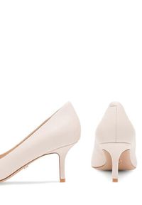 Gino Rossi - GINO ROSSI Czółenka ZOFIA-V1681-21-2 Écru. Materiał: skóra. Obcas: na szpilce #4