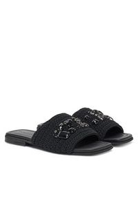Inuikii Klapki Classic Suede Velcro 70104-367 Czarny. Kolor: czarny. Materiał: materiał
