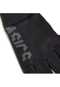 Asics Rękawiczki Męskie Running Gloves 3013A033 Czarny. Kolor: czarny. Materiał: materiał. Sport: bieganie