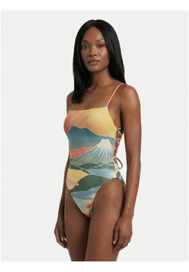 Maaji Strój kąpielowy Sakura Scenery PT5283SOC002 Kolorowy. Materiał: syntetyk. Wzór: kolorowy