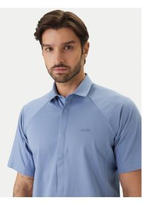 BOSS Koszula Excurse S 50554450 Błękitny Regular Fit. Kolor: niebieski. Materiał: bawełna #3