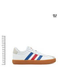 Adidas - adidas Sneakersy VL Court 3.0 JH8721 Biały. Kolor: biały. Materiał: skóra