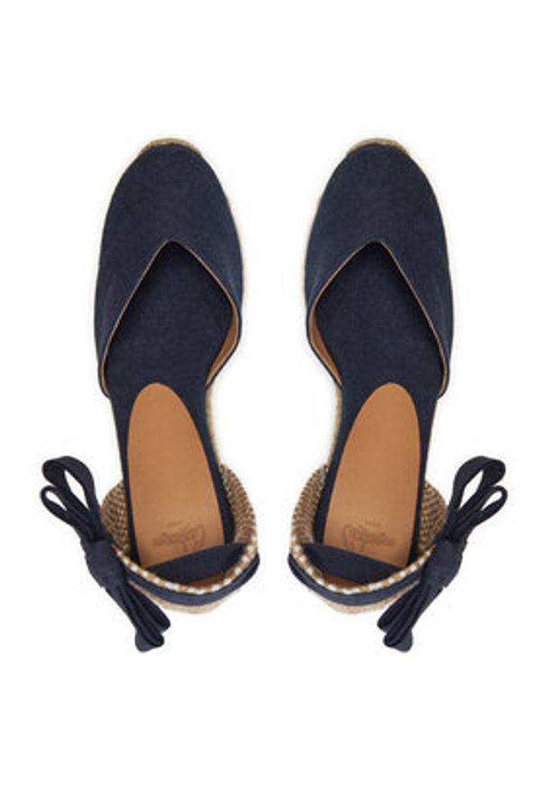 Castañer Espadryle Chiara/8Ed/002 021668 Niebieski. Kolor: niebieski. Materiał: materiał