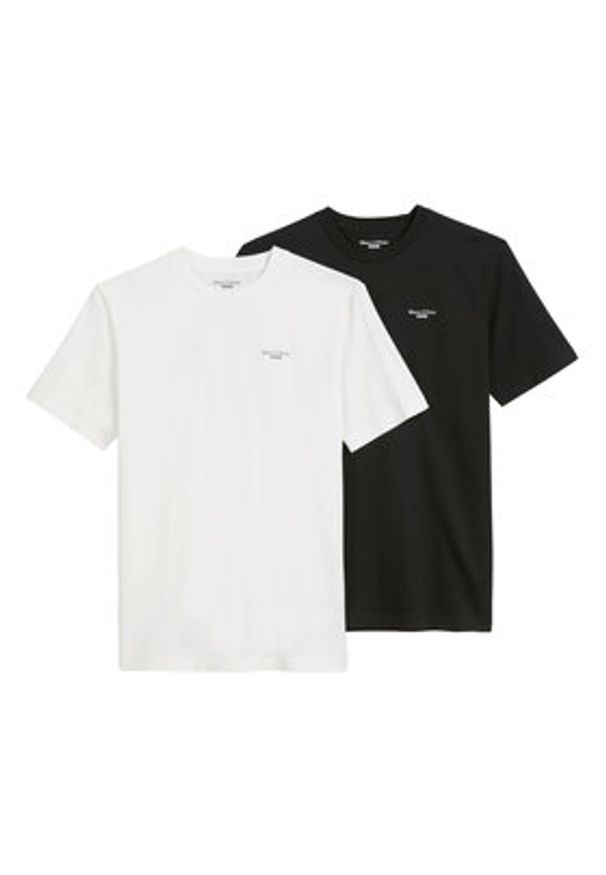 Marc O'Polo Denim Komplet t-shirtów 5000007362 Czarny Regular Fit. Typ kołnierza: polo. Kolor: czarny. Materiał: bawełna