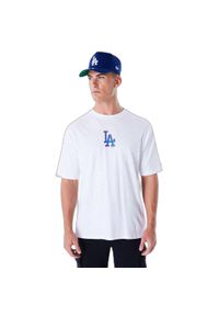 New Era - Oversized T-shirt Los Angeles Dodgers MLB World Series. Kolor: biały #1