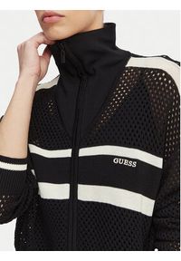 Guess Kardigan V6GR08 Z0729 Czarny Regular Fit. Kolor: czarny. Materiał: syntetyk #4