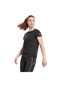 Koszulka damska Reebok en coton. Kolor: czarny. Sport: fitness #2