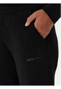 EA7 Emporio Armani Spodnie dresowe 7W000538 AF15831 Czarny Regular Fit. Kolor: czarny. Materiał: bawełna #2