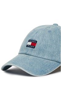 Tommy Jeans Czapka z daszkiem Tjm Heritage Denim Cap AM0AM14204 Niebieski. Kolor: niebieski. Materiał: bawełna #4