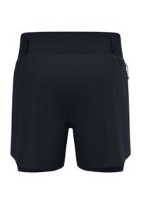 Spodenki męskie Odlo X-ALP TRAIL 6 INCH 2-in-1 short. Kolor: czarny. Sport: turystyka piesza