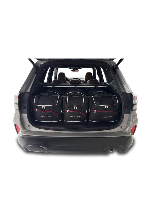 KJUST - Torby Do Bagażnika Subaru Forester Mhev 2024+ 6Szt Kjust. Kolor: czarny. Styl: sportowy