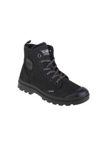 Buty do chodzenia damskie Palladium Pampa HI. Kolor: czarny. Materiał: nubuk. Sport: turystyka piesza