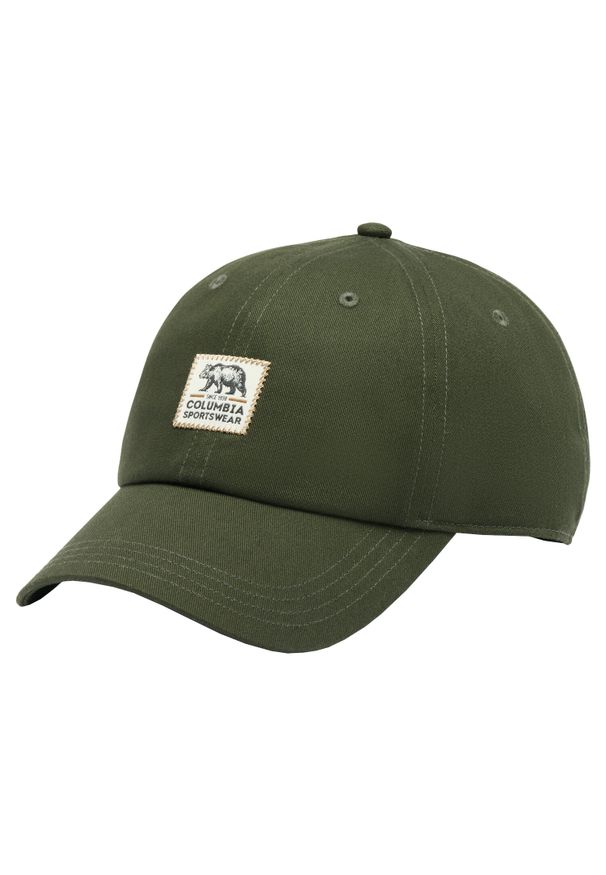 columbia - Czapka z daszkiem dla dorosłych Provisions Ball Cap. Kolor: zielony. Materiał: bawełna