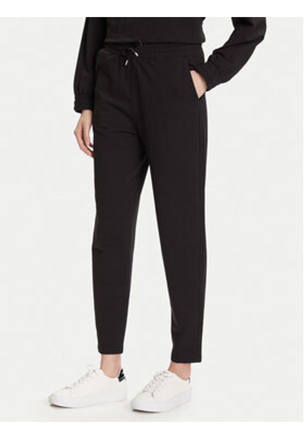 EA7 Emporio Armani Dres 7W000687 AF12502 UC001 Czarny Regular Fit. Kolor: czarny. Materiał: bawełna