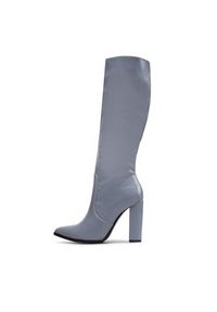 DeeZee Kozaki ZALGT210932 Szary. Kolor: szary. Materiał: skóra #3