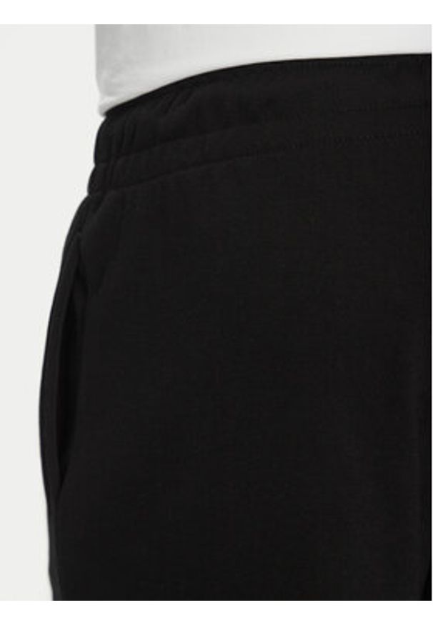 Jack & Jones - Jack&Jones Szorty sportowe Kane Detroit 12268773 Czarny Relaxed Fit. Kolor: czarny. Materiał: bawełna. Styl: sportowy