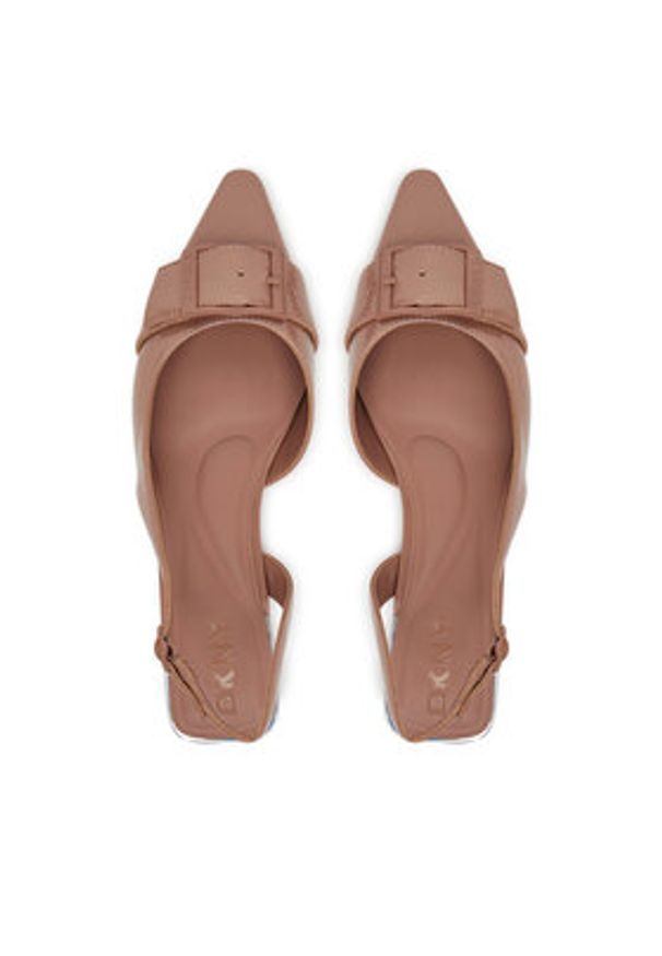 DKNY Sandały Clemma K1563744 Różowy. Kolor: różowy. Materiał: skóra