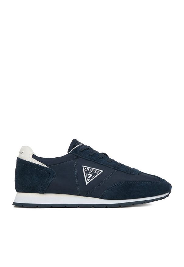 Guess Jeans Sneakersy EO-WILIAMS-01 126AM Granatowy. Kolor: niebieski. Materiał: materiał