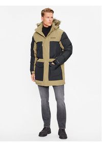 columbia - Columbia Parka Marquam Peak Fusion™ Parka Brązowy Regular Fit. Kolor: brązowy. Materiał: syntetyk