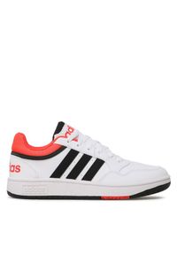 Adidas - adidas Sneakersy Hoops GZ9673 Biały. Kolor: biały. Materiał: materiał #1