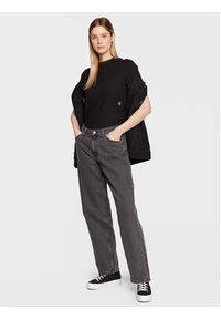 Calvin Klein Jeans Bluzka J20J220774 Czarny Regular Fit. Kolor: czarny. Materiał: wiskoza #5