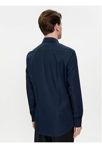 Hugo Koszula Koey 50513889 Granatowy Slim Fit. Kolor: niebieski. Materiał: bawełna