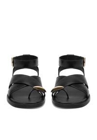 Beverly Hills Polo Club Sandały EO-WI16-ALYSHA-04 Czarny. Kolor: czarny. Materiał: skóra #3
