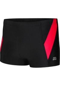 Spodenki pływackie męskie Aqua Speed Logan. Kolor: czerwony, wielokolorowy, czarny #1