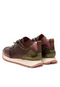 Hispanitas Sneakersy CHI254312 Bordowy. Kolor: czerwony. Materiał: skóra