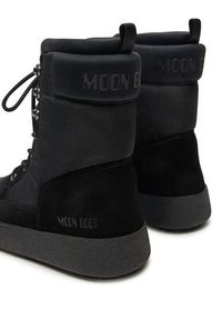 Moon Boot Śniegowce Ltrack Combat 80D2450200 Czarny. Kolor: czarny. Materiał: skóra, zamsz