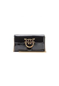 Pinko - PINKO Torba 100062-a1uv-z99q Czarny. Kolor: czarny