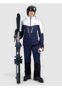 4f - 4F Kurtka narciarska membrana Dermizax 20000 z wypełnieniem Primaloft Black męska - granatowa S. Kolor: niebieski. Materiał: materiał, mesh. Sezon: zima #2