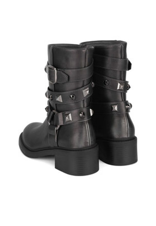 Jenny Fairy Botki WFA2882-2 Srebrny. Kolor: srebrny. Materiał: skóra