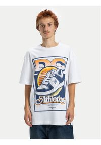 DC Shoes T-Shirt Manteca Tribute EDYZT04360 Biały Regular Fit. Kolor: biały. Materiał: bawełna #1