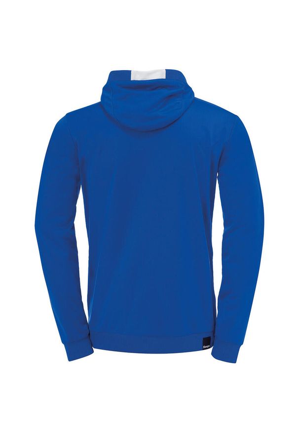 KEMPA - Dziecięca bluza dresowa z kapturem Kempa. Typ kołnierza: kaptur. Kolor: niebieski, biały, wielokolorowy. Materiał: dresówka. Wzór: kolorowy. Sport: piłka ręczna