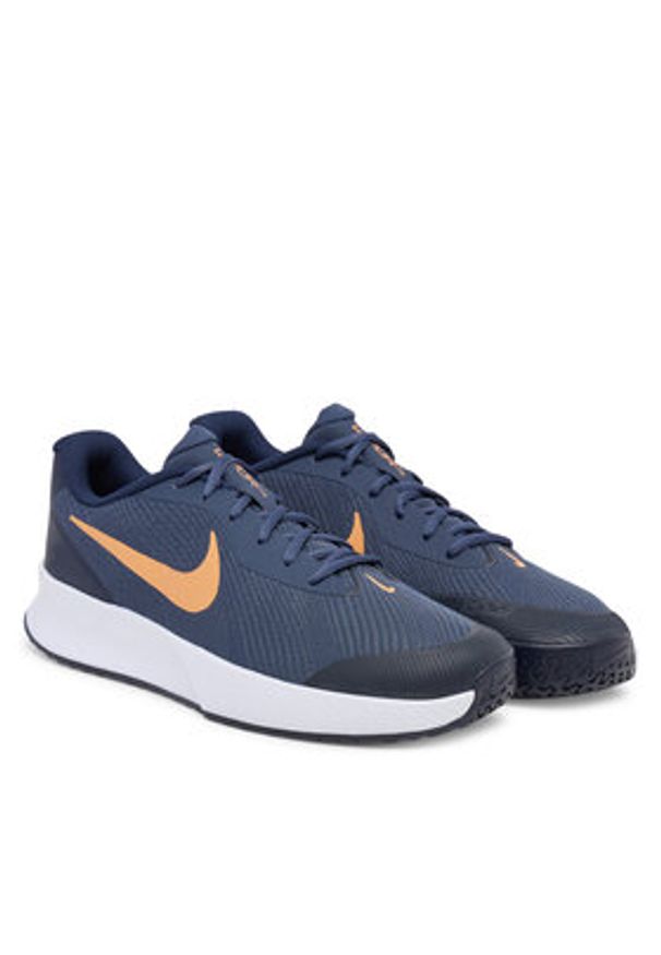Nike Buty do tenisa M Vapor Lite 3 Hc FZ2155 400 Granatowy. Kolor: niebieski. Materiał: materiał. Sport: tenis
