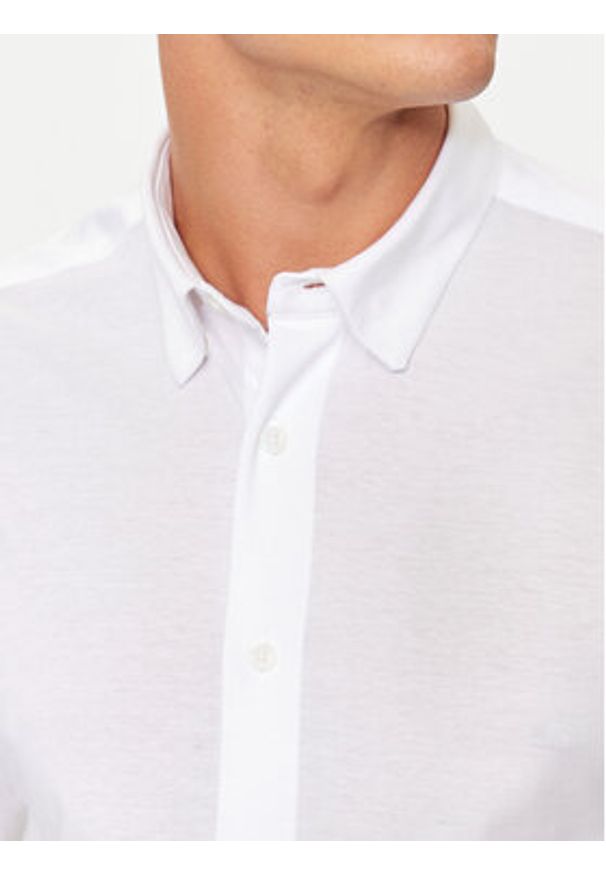 Only & Sons Koszula Robin 22031023 Biały Slim Fit. Kolor: biały. Materiał: bawełna