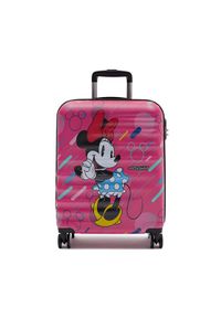 AMERICAN TOURISTER - American Tourister Walizka dziecięca Wavebreaker Disney 85667-9846-1CNU Różowy. Kolor: różowy. Wzór: motyw z bajki