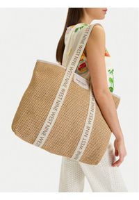 Nine West Torebka CEO-Avenia-LA374-4513-6 Beżowy. Kolor: beżowy #1