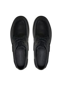 Calvin Klein Jeans Półbuty Hybrid Boat Shoe Slipon Lh Btw YM0YM00937 Czarny. Kolor: czarny